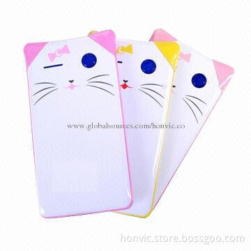 Portable power bank with BLN light and short-circuit protection